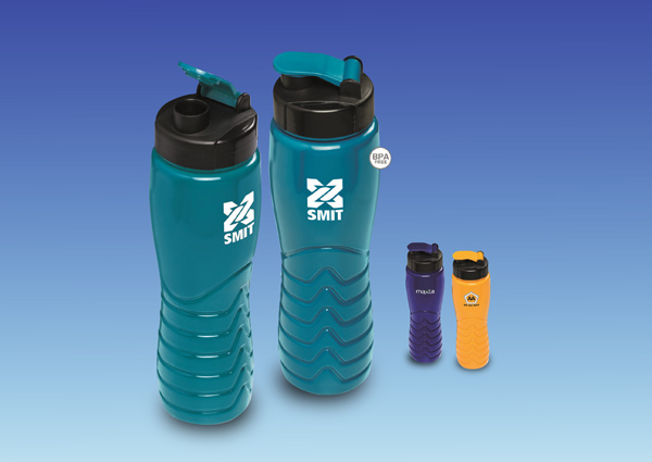 Water bottles branding